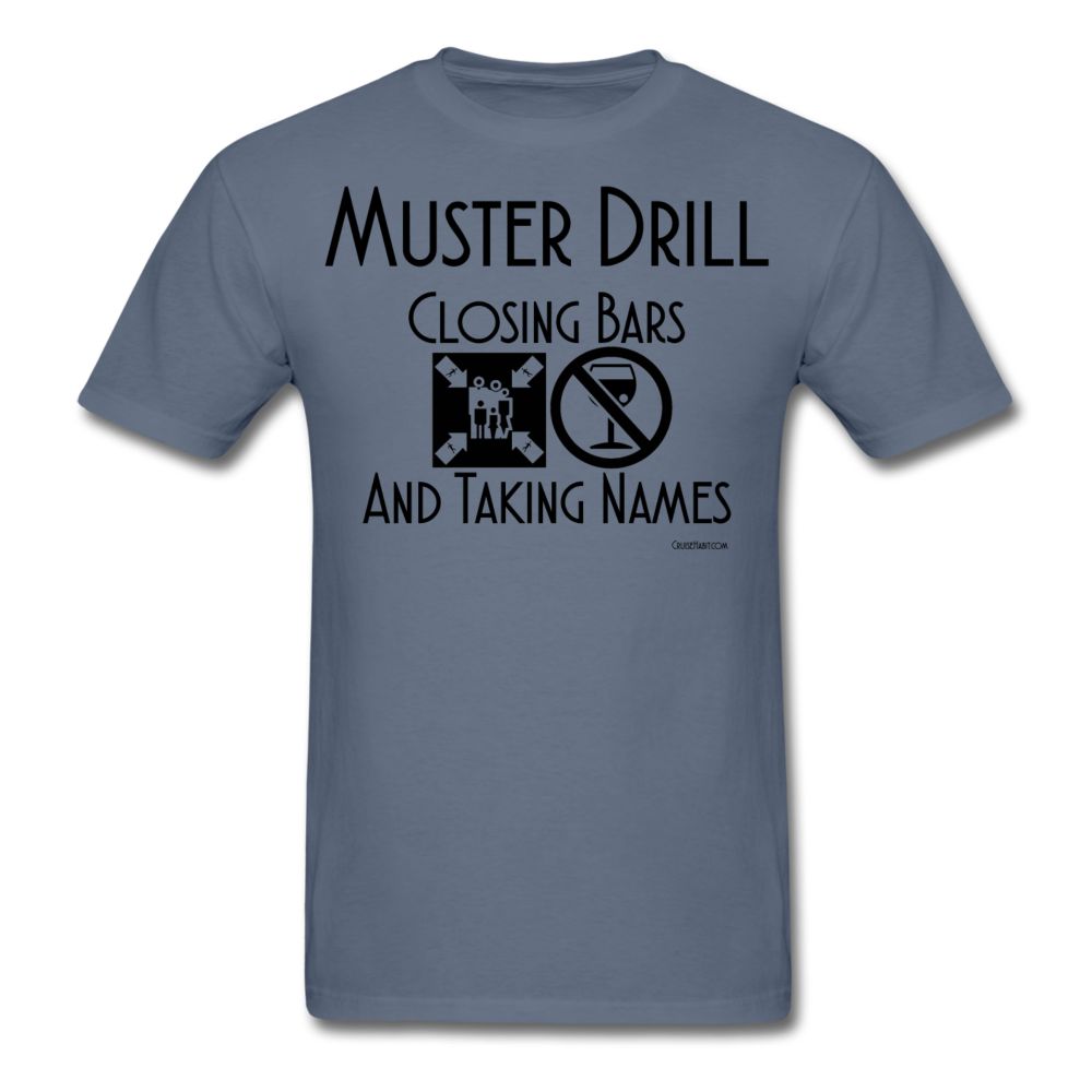 Muster Drill Shirt - Men's T-Shirt-CruiseHabit