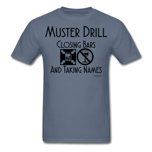 Muster Drill Shirt - Men's T-Shirt-CruiseHabit