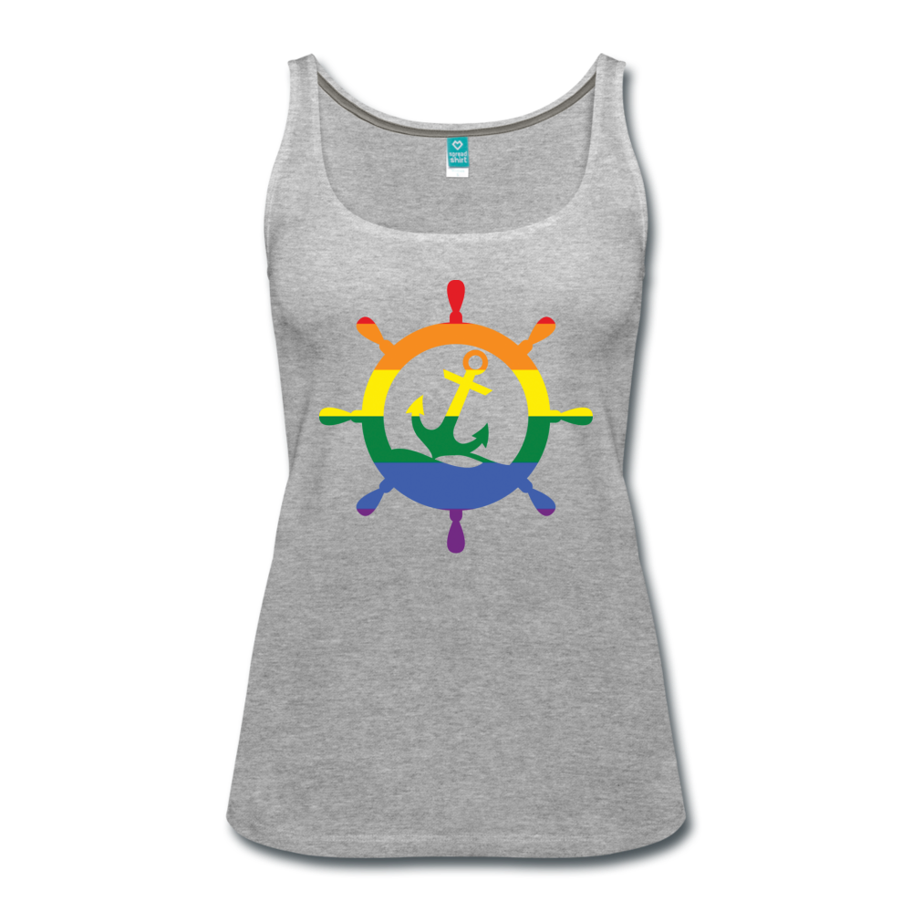 CruiseHabit LGBTQ+ Pride & Equality Shirt - Net Proceeds Go to Charity - Women's Tank-CruiseHabit
