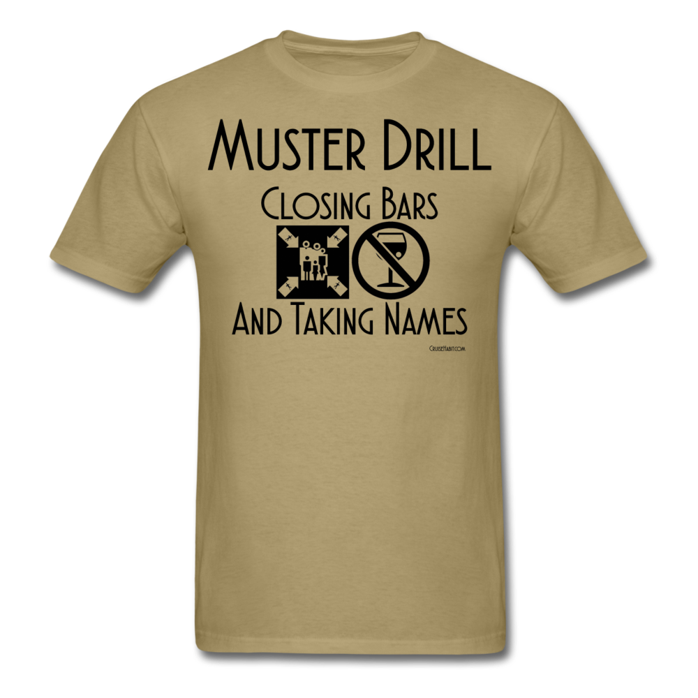 Muster Drill Shirt - Men's T-Shirt-CruiseHabit