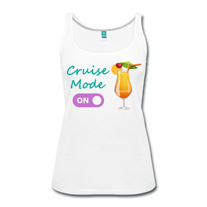 Cruise Mode 'On' - Tropical Cruise Women's Tank Top-CruiseHabit