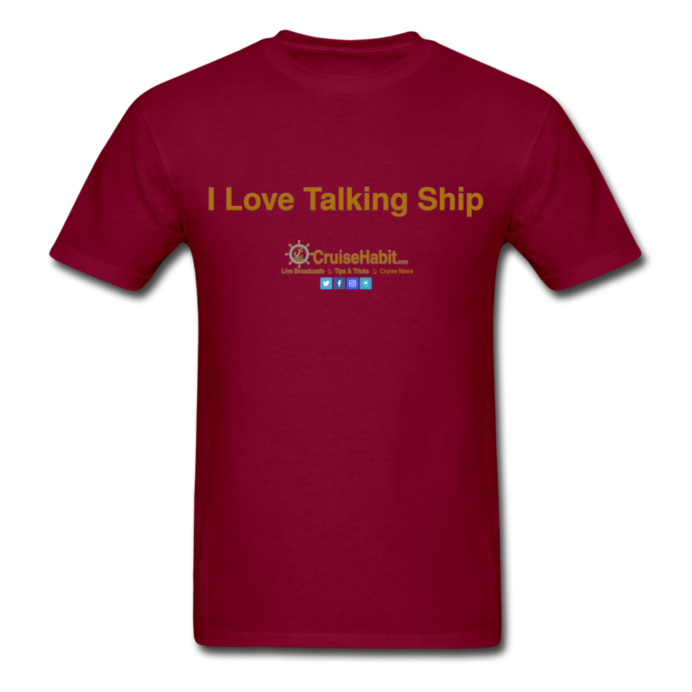 I Love Talking Ship - CruiseHabit Men's T-Shirt-CruiseHabit