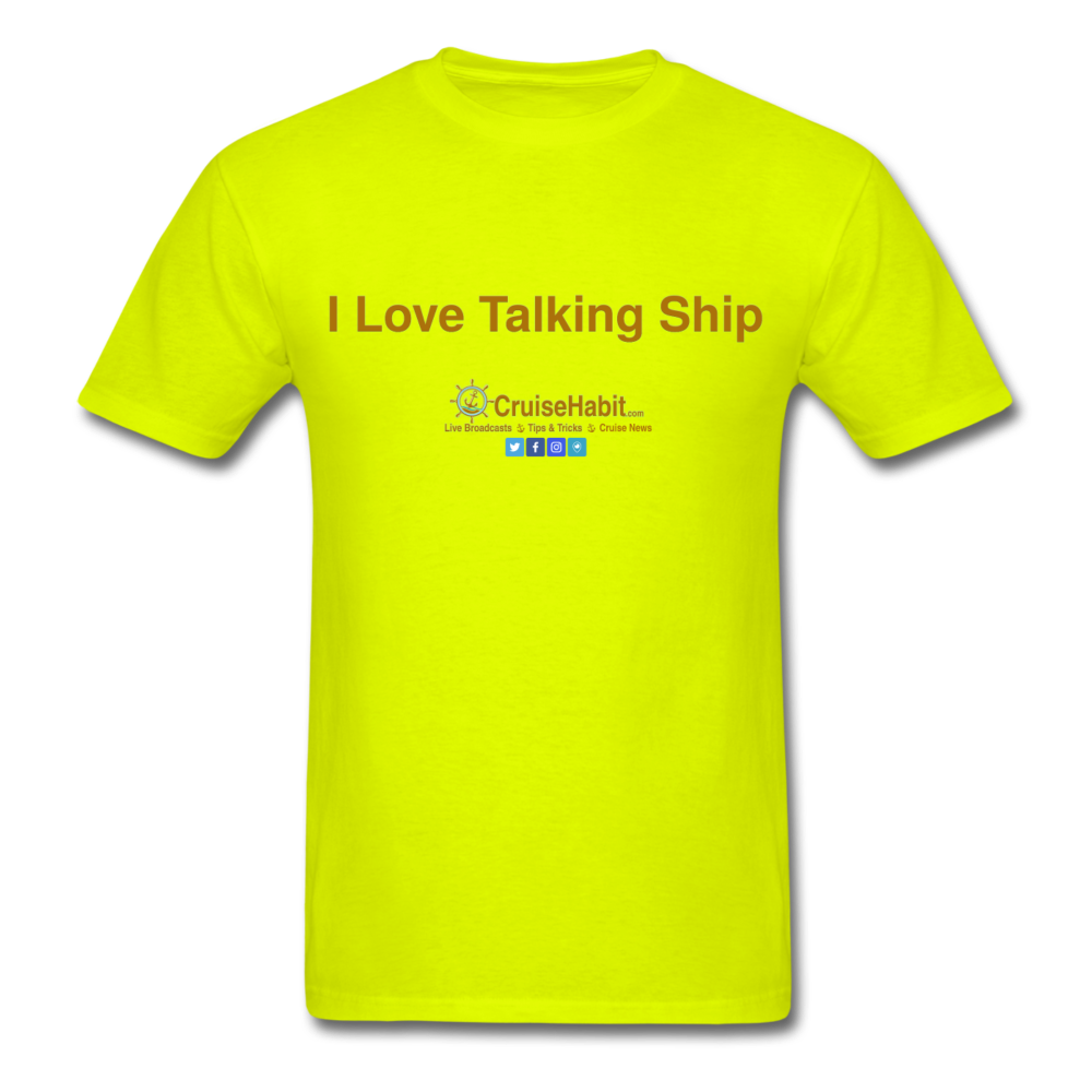 I Love Talking Ship - CruiseHabit Men's T-Shirt-CruiseHabit
