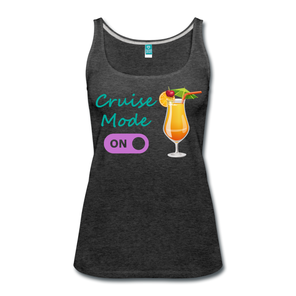 Cruise Mode 'On' - Tropical Cruise Women's Tank Top-CruiseHabit