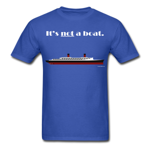 "It's Not a Boat" (Ocean Liner Design - Men's T-Shirt-CruiseHabit