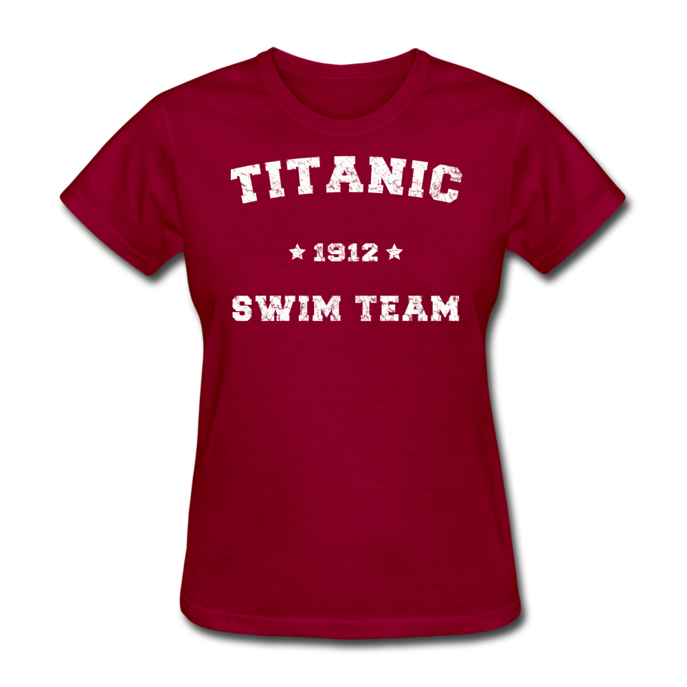 Titanic Swim Team - Women's T-Shirt-CruiseHabit