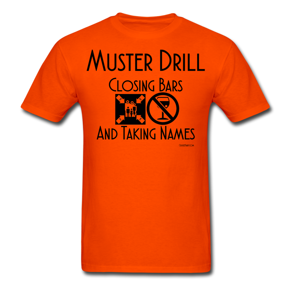 Muster Drill Shirt - Men's T-Shirt-CruiseHabit