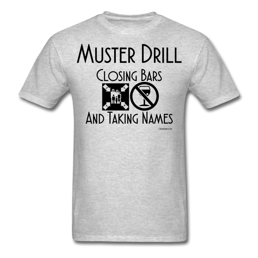 Muster Drill Shirt - Men's T-Shirt-CruiseHabit