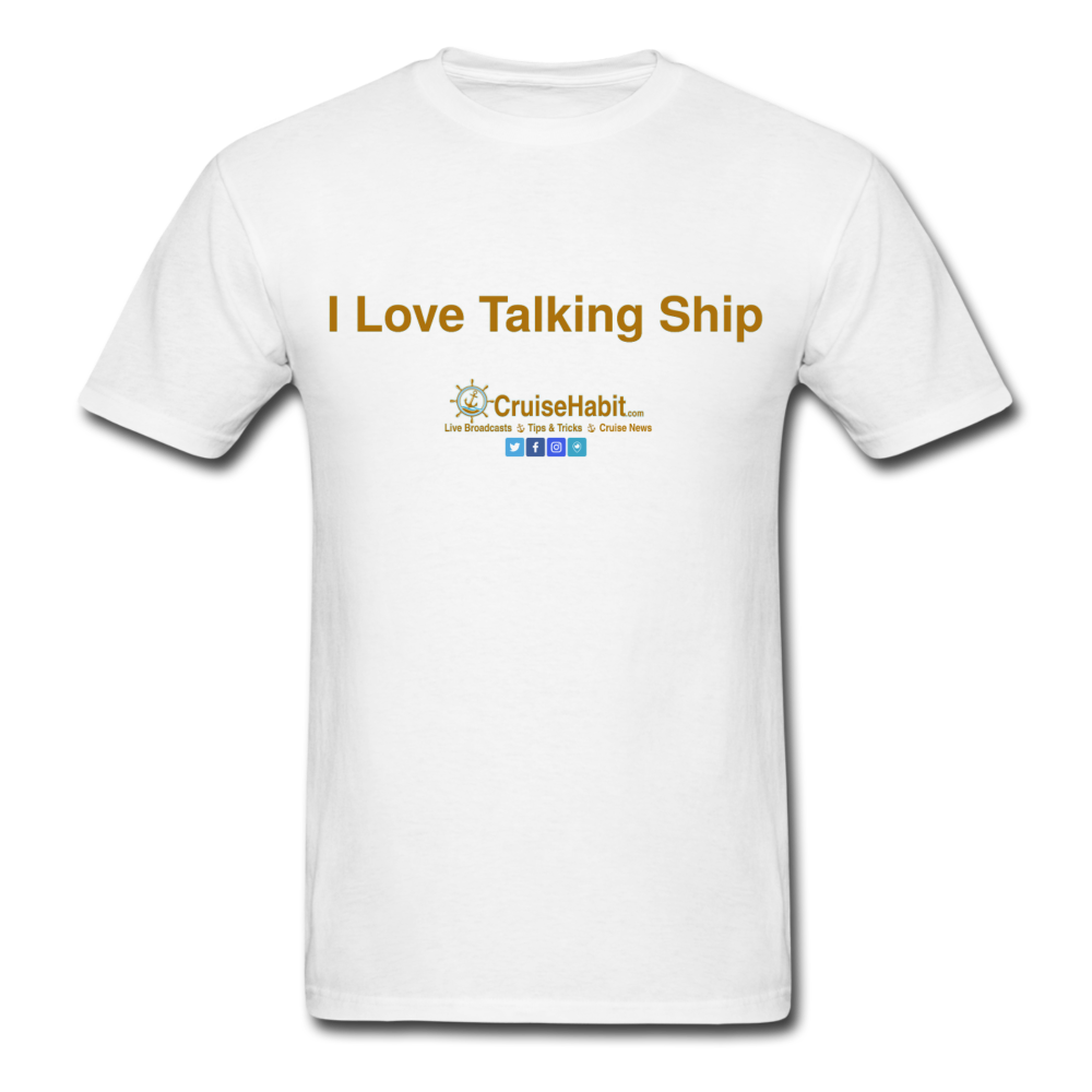 I Love Talking Ship - CruiseHabit Men's T-Shirt-CruiseHabit