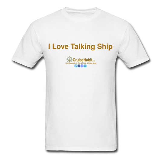 I Love Talking Ship - CruiseHabit Men's T-Shirt-CruiseHabit