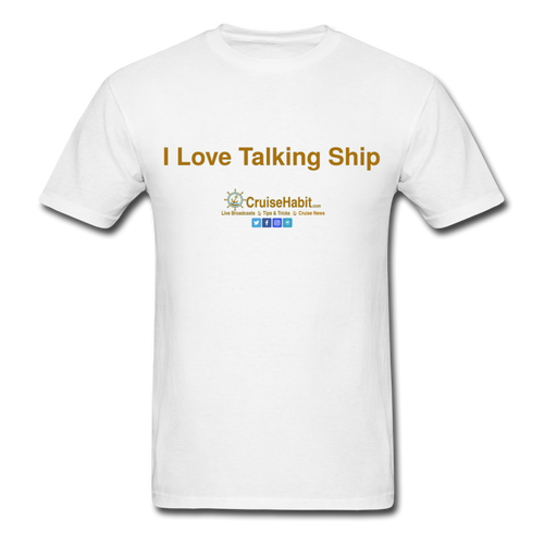 I Love Talking Ship - CruiseHabit Men's T-Shirt-CruiseHabit