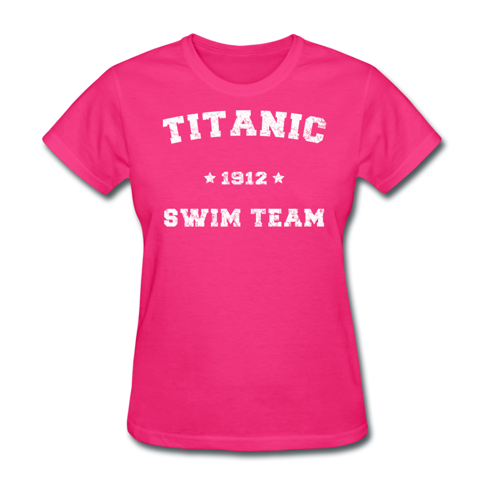Titanic Swim Team - Women's T-Shirt-CruiseHabit