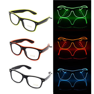 Fluorescent LED Glowing Glasses-CruiseHabit