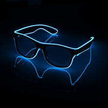 Load image into Gallery viewer, Fluorescent LED Glowing Glasses-CruiseHabit