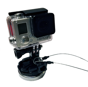 GoPro Magnet Cruise Ship Mount w/ Safety Tether - Attach your GoPro to the ship!-CruiseHabit