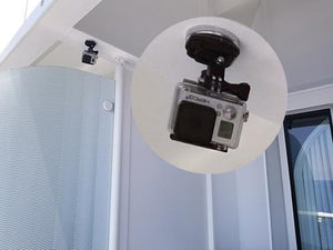 GoPro Magnet Cruise Ship Mount w/ Safety Tether - Attach your GoPro to the ship!-CruiseHabit
