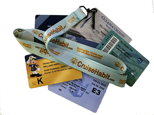 CruiseHabit.com Cruise Lanyard & Card Holder-CruiseHabit