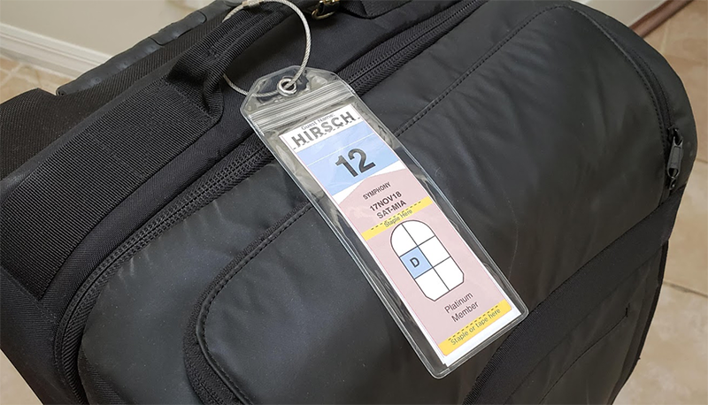 Cruise Luggage Tag Holders Holds Tags for Royal Caribbean