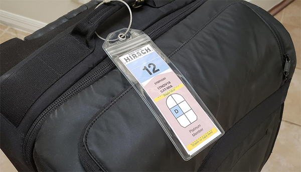 Cruise Luggage Tag Holders Holds Tags for Royal Caribbean Celebrity 10 Pack CruiseHabit