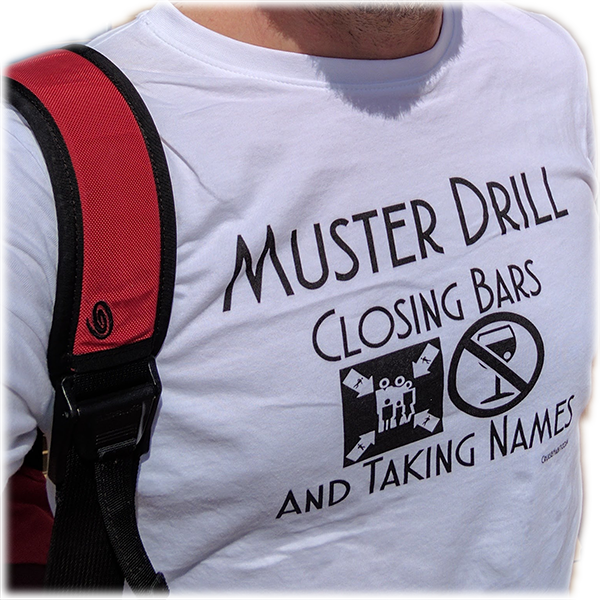 Muster Drill Shirt - Men's T-Shirt-CruiseHabit