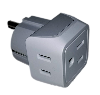 2 to 1 Power Adapter - Gain two additional power outlets in your stateroom-CruiseHabit