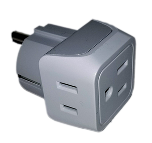 2 to 1 Power Adapter - Gain two additional power outlets in your stateroom-CruiseHabit